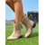 voordelige Vrouwen-Dames enkellaarsjes met uitsparingen – geperforeerde suède zomerlaarsjes, boho-chique schoenen voor muziekfestivals, buitenevenementen en reizen.