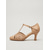 cheap Ballroom Shoes &amp; Modern Dance Shoes-Women's Nude Closed Toe Ballroom Dance Heels, T-Strap Standard Dance Shoes for Waltz, Foxtrot, Tango Practice &amp; Performance