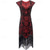 cheap 1920s Dresses-Roaring 20s 1920s Retro Vintage Knee Length Flapper Dress Sleeveless The Great Gatsby Charleston Sequins Tassel Fringe Fancy Dress Women's Halloween Carnival speakeasy Party &amp; Evening Adults' Dress