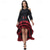 abordables Tenues-Set Médiéval Renaissance Jupe Blouse / Chemise Corset avec accessoires Pirate Déguisement Femmes Pirate Halloween Carnaval Mascarade Foire de la Renaissance Soirée à thème rétro Adulte Chemisier Jupe