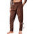 economico Fondi-Retrò Vintage Medievale Rinascimento Pantaloni da pirata Pirata Cavaliere Vichingo Cavaliere Celtico Ranger Tinta unita Costume Per uomo Costumi da pirata Fantasia Halloween Carnevale Mascherata