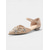 economico Madre della Sposa/Sposo-Ballerine nude da donna decorate – eleganti scarpe a punta con cinturino alla caviglia per la madre della sposa &amp;invitati al matrimonio in giardino