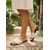 baratos Chinelos de slide-Sandálias rasteiras femininas de renda – chinelos respiráveis com tira de crochê, estilo boho casual para o verão, ideais para praia, férias ao ar livre e resorts.