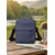 billige Herrevesker-Herre polyester crossbody-veske, flerfarget skulderveske med justerbar stropp, uformell utendørs reiseveske for daglig bruk, sport, fotturer, camping og helgeturer