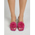 abordables Sandales à talons-Sandales à talons hauts roses à fleurs pour femmes, chaussures habillées à bout ouvert, parfaites pour un dîner en hôtel ou des vacances. &amp;événements estivaux en soirée