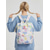 cheap Kids &amp; Teen Backpacks-Girls Tie Dye Star Print Backpack, Lightweight Pastel School Bag for Travel, Middle School and Everyday Use