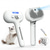 baratos Cuidados com o Cabelo-Escova de higiene para animais de estimação com spray eletrônico - ferramenta suave para remoção de pelos em gatos. &amp;Escova a vapor para cães, reduz a queda de pelos, cerdas macias, promove uma