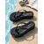ieftine Sandale cu platformă-Șlapi cu platformă pentru femei – sandale lucioase cu talpă groasă, papuci impermeabili pentru vacanțe la piscină, plajă și la stațiuni