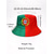 billiga Tillbehör-Herrhatt i polyester med vändbar vändbar keps, tryckt med portugisisk flagga, lätt fotbollsfanhatt för matchdag, supportrar, fritidssporter, utomhuskläder