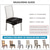 abordables Housse de chaise-housse de siège de chaise résistante à l'eau pour salle à manger cuisine housse de siège de chaise jacquard extensible housse de protection de coussin de siège de chaise anti-poussière lavable amovible