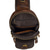 abordables Sacs pour homme-Sac bandoulière pour homme en cuir pleine fleur, grand format et à plusieurs compartiments, avec bandoulière ajustable. Coloris élégants café et marron, idéal pour un usage quotidien décontracté, les trajets domicile-travail et les voyages d'affaires.