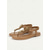 voordelige Platte Sandalen-Boheemse bruine T-sandalen met kralen en bloemenversieringen voor dames, perfect voor casual zomeruitjes en strandkleding