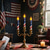 cheap 250th Anniversary Lights-6 Packs LED Candles 4th of July Flameless Taper Candles with Remote,Patriotic Battery Operated LED Red White Blue Flag Pattern Candles, Perfect for Independence Day Home Decorations