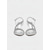 preiswerte Absatzsandalen-Silberne Riemchensandalen mit Slingback-Schnitt und Strass-Details für Damen – funkelnde Kitten Heels mit offener Spitze für Cocktailabende und Hochzeitsempfänge