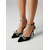 voordelige Slingback Pumps-Dames pumps met spitse neus, strass strik en elegante kristallen enkelbandjes voor een cocktailparty. &amp;avondgala