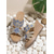 abordables Sandalias de cuña-Sandalias de cuña con pedrería para mujer: sandalias de plataforma brillantes con adornos florales, zapatos cómodos de verano para vacaciones al aire libre, paseos por la playa y ropa de resort.