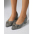 voordelige Pumps met blokhak-Dames pumps met zwarte blokhak en strasssteentjes, spitse neus en strikdetail, elegante feestschoenen voor de moeder van de bruid, tuinbruiloft &amp;formele evenementen