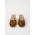 cheap Slide Sandals-Women's Leopard Print Slide Sandals - Open Toe Cheetah Pattern Block Heel Mules - Trendy Animal Print Slip-On Shoes for Summer Vacations &amp; Poolside Lounging