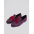 cheap Women's Slip-Ons &amp; Loafers-Women's Elegant Purple Suede Loafers - Comfortable Pointed Toe Flat Shoes with Stylish Tassel Accent for Daily Office, Casual City Walking &amp; Professional Chic Outfits