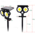 preiswerte Bodenlichter-Solar-Außenstrahler, wasserdichte LED-Solar-Gartenstrahler, Wandleuchten &amp;Bodenleuchten mit Dunkelheitssensor und automatischer Ein-/Ausschaltfunktion, Gartenleuchten für Gartenwege und Gehwege