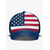 abordables Accessoires-Casquette de baseball homme en polyester aux couleurs du drapeau américain, taille ajustable, idéale pour les supporters de football, les matchs, les événements sportifs et les activités de plein air au quotidien.