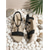 levne Ploché sandály-Dámské boho černé sandály - pohodlné ručně tkané pletené lanové balerínky s nastavitelnou přezkou pro outdoorové resorty, dovolenou u pláže &amp;letní procházky