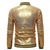economico Cime-Disco Anni '80 Metallico Lucido Cappotto Mascherata Disco Paillettes Costume Per uomo Mascherata Festa / Sera Parata dell'Orgoglio Mese dell'orgoglio Adulti Cappotto