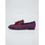 cheap Women's Slip-Ons &amp; Loafers-Women's Elegant Purple Suede Loafers - Comfortable Pointed Toe Flat Shoes with Stylish Tassel Accent for Daily Office, Casual City Walking &amp; Professional Chic Outfits