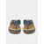 voordelige Slide Sandalen-Comfortabele dames sandalen met sleehak en teenslipper, gevoerde platform sandalen om mee aan te trekken voor een dagje strand.