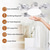 abordables Ampoules de décoration-Ventilateur de plafond avec éclairage, télécommande, 3 vitesses, 3 couleurs, 2 minuteries, moteur silencieux, ampoules E26/E27, pales pliables, pour salon ou chambre.