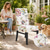 abordables Funda de silla-Funda para silla de comedor elástica, impermeable, con respaldo alto, para silla de oficina, con estampado floral