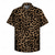 cheap Tops-Retro Vintage Hippie 1970s Shirt Short Sleeves Hippie Leopard Print Fancy Dress Men's Music Festival Party Daily Wear Adults' Shirt Spring &amp; Summer