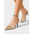 voordelige Moeder van de Bruid/De Bruidegom-Gouden slingback pumps voor dames – elegante pumps met spitse neus voor de moeder van de bruid, stadsbruiloft &amp;formele evenementen