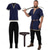 abordables Tenues-Médiéval Renaissance Pantalon Tenues Ceinture Taille Manches longues Vikings Ranger Col en V Déguisement Homme Viking Pirate Mascarade Soirée Foire de la Renaissance LARP Adulte Chemise Pantalon