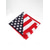 cheap Accessories-Women's Bohemian Cotton American Flag 2-Piece Bandana Set, Versatile Headscarf and Neck Gaiter for USA 250th Anniversary, Independence Day, Festivals and Everyday Casual Wear