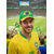 levne Příslušenství-Pánská polyesterová baseballová čepice s brazilskou vlajkou, nastavitelná velikost, fotbalová fanklubová čepice pro zápasy, akce pro fanoušky fotbalu, běžné sportovní oblečení a každodenní outdoorové nošení.