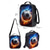 abordables Sacs à dos pour Enfants et Adolescents-Set de sac à dos de football pour garçons avec sac à lunch et trousse Sac à dos scolaire à grande capacité pour les voyages scolaires et le sport