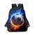 abordables Sacs à dos pour Enfants et Adolescents-Set de sac à dos de football pour garçons avec sac à lunch et trousse Sac à dos scolaire à grande capacité pour les voyages scolaires et le sport