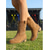 abordables Femmes-Bottines western taupe en daim pour femme - bottines cowboy classiques courtes avec broderie &amp;Talon bloc pour festivals de musique en plein air, concerts country &amp;style bohème