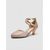 abordables Años 1920 &amp; Era Gatsby-Zapatos estilo Gatsby de los años 20 para mujer: elegantes Mary Jane con purpurina en oro rosa y tacón de gatito. &amp;Tirantes entrecruzados para fiestas y bodas con temática vintage. &amp;baile de salón