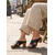 cheap Slide Sandals-Women's Cross-Strap Chunky Heel Sandals – Vintage Summer Mule Sandals for Garden Parties, Vacations and Daytime Events