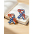 cheap Accessories-Women's Alloy Ribbon Flower Brooch Set, Gold Silver Patriotic Lapel Pins for America 250 Celebration, Independence Day, Party Evening Wear and Festive Blazer Styling