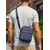 billige Herrevesker-Herre polyester crossbody-veske, flerfarget skulderveske med justerbar stropp, uformell utendørs reiseveske for daglig bruk, sport, fotturer, camping og helgeturer