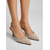 preiswerte Hochzeitsgast-Nudefarbene Slingback-Pumps für Damen – perlenbesetzte Pumps mit spitzer Zehenpartie für Gartenhochzeitsgäste &amp;elegante Sommerveranstaltungen