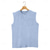 abordables Camisetas sin mangas de gimnasio-Camiseta de tirantes vintage para hombre, 100% algodón, estilo chaleco con lavado ácido, camiseta interior sin mangas, camiseta sin mangas tipo henley, camiseta lisa de verano, diseño básico de diseñador, bolsillo, botones, camiseta negra para vacaciones,
