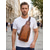 abordables Sacs pour homme-Sac bandoulière pour homme en cuir pleine fleur, grand format et à plusieurs compartiments, avec bandoulière ajustable. Coloris élégants café et marron, idéal pour un usage quotidien décontracté, les trajets domicile-travail et les voyages d'affaires.