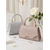 abordables Pochettes et sacs à main de soirée-Pochette de soirée élégante pour femme avec poignée supérieure et chaîne, en polyester brillant, disponible en plusieurs couleurs, ornée de détails scintillants, idéale pour les mariages, les fêtes et