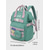 baratos Mochilas para Crianças e Adolescentes-Mochila feminina impermeável em poliéster, com alças ajustáveis, disponível em várias cores, grande capacidade para escola, viagens, esportes ao ar livre e uso casual diário, perfeita para a volta às
