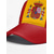 billige Tilbehør-Herrebaseballcaps i polyester i Spanias flaggfarge, justerbar passform, cheerleadinghatt for fotballfans, til kampdager, fotballsupporterarrangementer, fritidssport og utendørs bruk til hverdagsbruk