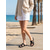 preiswerte Rutschsandalen-Schwarze, atmungsaktive Mesh-Sandalen für Damen mit Kreuzriemen und gepolsterter Sohle – leichte Sommerschuhe für den Strand, zum Spazierengehen und für die Freizeit